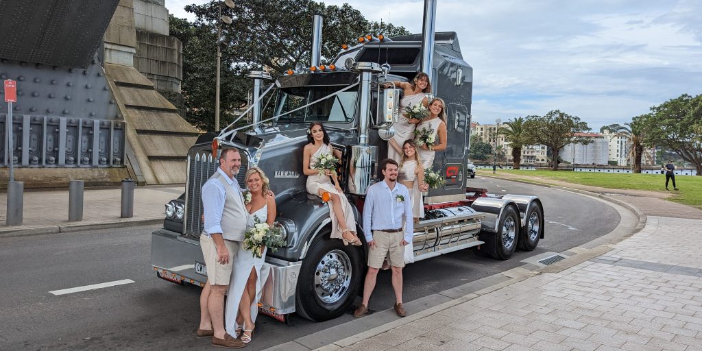 Married on a truck